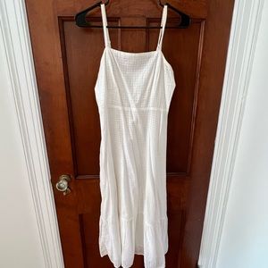 Gap white long dress